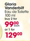 Gloria Vanderbilt Eau De Toilette-1x100ml Each