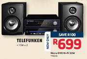 Telefunken Micro DVD Hi-Fi-30W-TMD400