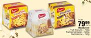 Bauducco Fruit Bisuits 750G,Traditional Italian 500G,Chocottone 750G-Each