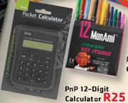 PnP 12-Digit Calculator