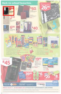 Pick n Pay : Save Big On All Your Festive Favourites From Choccies To Champers ( 17 Dec - 29 Dec 2013), page 12