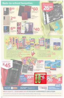 Pick n Pay : Save Big On All Your Festive Favourites From Choccies To Champers ( 17 Dec - 29 Dec 2013), page 12