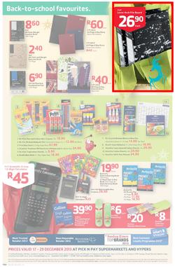 Pick n Pay : Save Big On All Your Festive Favourites From Choccies To Champers ( 17 Dec - 29 Dec 2013), page 12