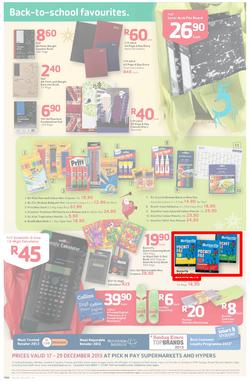 Pick n Pay : Save Big On All Your Festive Favourites From Choccies To Champers ( 17 Dec - 29 Dec 2013), page 12