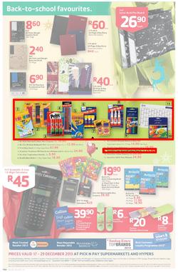 Pick n Pay : Save Big On All Your Festive Favourites From Choccies To Champers ( 17 Dec - 29 Dec 2013), page 12