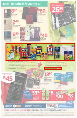 Pick n Pay : Save Big On All Your Festive Favourites From Choccies To Champers ( 17 Dec - 29 Dec 2013), page 12