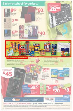 Pick n Pay : Save Big On All Your Festive Favourites From Choccies To Champers ( 17 Dec - 29 Dec 2013), page 12