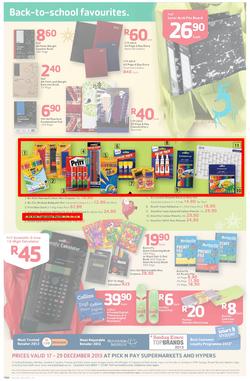 Pick n Pay : Save Big On All Your Festive Favourites From Choccies To Champers ( 17 Dec - 29 Dec 2013), page 12
