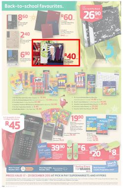 Pick n Pay : Save Big On All Your Festive Favourites From Choccies To Champers ( 17 Dec - 29 Dec 2013), page 12