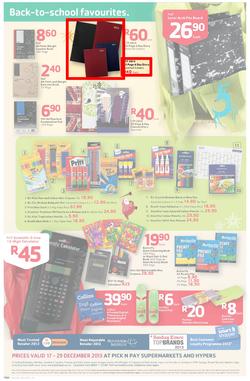 Pick n Pay : Save Big On All Your Festive Favourites From Choccies To Champers ( 17 Dec - 29 Dec 2013), page 12