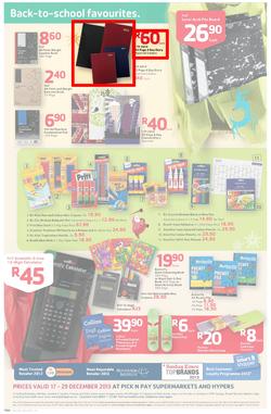 Pick n Pay : Save Big On All Your Festive Favourites From Choccies To Champers ( 17 Dec - 29 Dec 2013), page 12