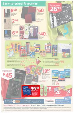 Pick n Pay : Save Big On All Your Festive Favourites From Choccies To Champers ( 17 Dec - 29 Dec 2013), page 12