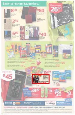 Pick n Pay : Save Big On All Your Festive Favourites From Choccies To Champers ( 17 Dec - 29 Dec 2013), page 12