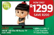 AIM 19" Slim HD Ready LED TV ALED-S19HD