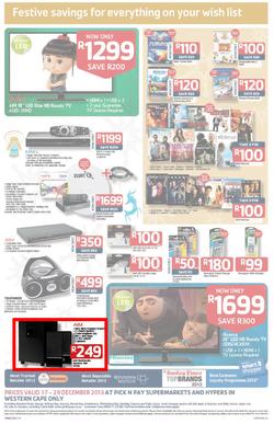 Pick n Pay Western Cape- Save On All Your Festive Favourites (17 Dec - 29 Dec 2013 ), page 12