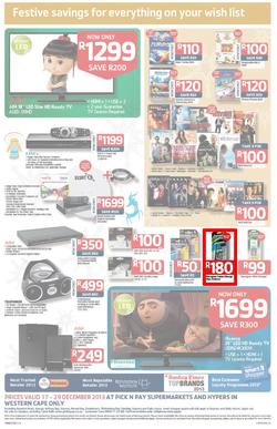 Pick n Pay Western Cape- Save On All Your Festive Favourites (17 Dec - 29 Dec 2013 ), page 12