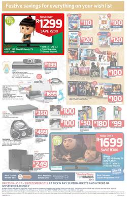 Pick n Pay Western Cape- Save On All Your Festive Favourites (17 Dec - 29 Dec 2013 ), page 12