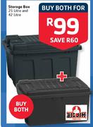 Big Jim Storage Box 25L And 42L