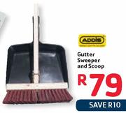 Addis Gutter Sweeper And Scoop