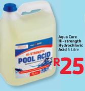 Aqua Cure Hi-Strength Hydrochloric Acid -5Ltr