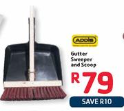 Addls Gutter Sweeper And Scoop