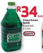 Wynn's Cleen Green Refill-2L