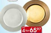 Clicks Home Acrylic Changer Plate Black,Gold Or Silver-4 For