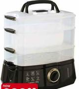 Safeway Black Food Steamer(SFS001) Each