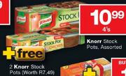 Knorr Stock Pots Assorted-4's