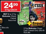 Bokomo Otees Cereal Assorted-375g Each
