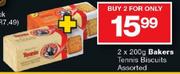 Bakers Tennis Biscuits-2x200g