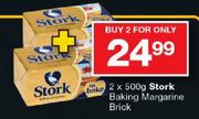 Stork Baking Margarine Brick-2x500g