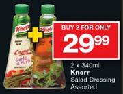 Knorr Salad Dressing Assorted-2x340ml