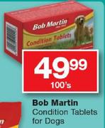 Bob Martin Condition Tablets For Dogs-100's