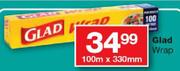 Glad Wrap-100mx330mm