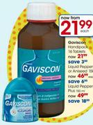 Gaviscon Handipack-16 Tablets