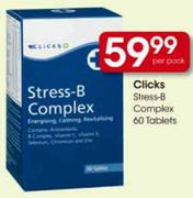 Clicks Stress-B Complex-60 Tablets Per Pack