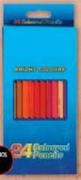 Long Pencil Crayons-24's