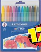 Staedtler Retractable Wax Crayons-14's