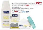 Nivea Anti-Wrinkle Q10 Plus Cleansing Lotion-200ml-Each 