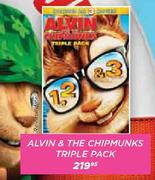Alvin & The Chipmunks Triple Pack