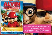 Alvin & The Chipmunks 3: Chipwrecked DVD