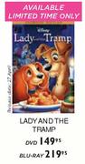 Lady And The Tramp DVD