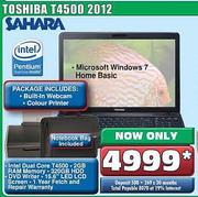 Toshiba T4500 2012