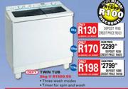 Defy Twin Tub-8kg