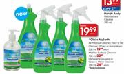 Clicks MyEarth All Purpose Cleaner,Floor & Tile Cleaner 750ml or Hand Wash 500ml-Each