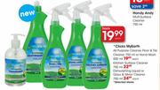 Dishwashing Liquid or Glass & Mirror Cleaner 750ml-Each