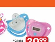 Cliks Baby Soother Thermometer