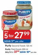 Purity Second Foods-5x125ml