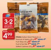 Clicks Salted Cashews-30g